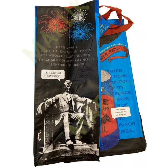 New Trader Joe's Reusable Regional shopping Bag (Washington D.C.) tote USA - Picture 3 of 7